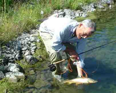 23" Brown on a Dry Hopper!